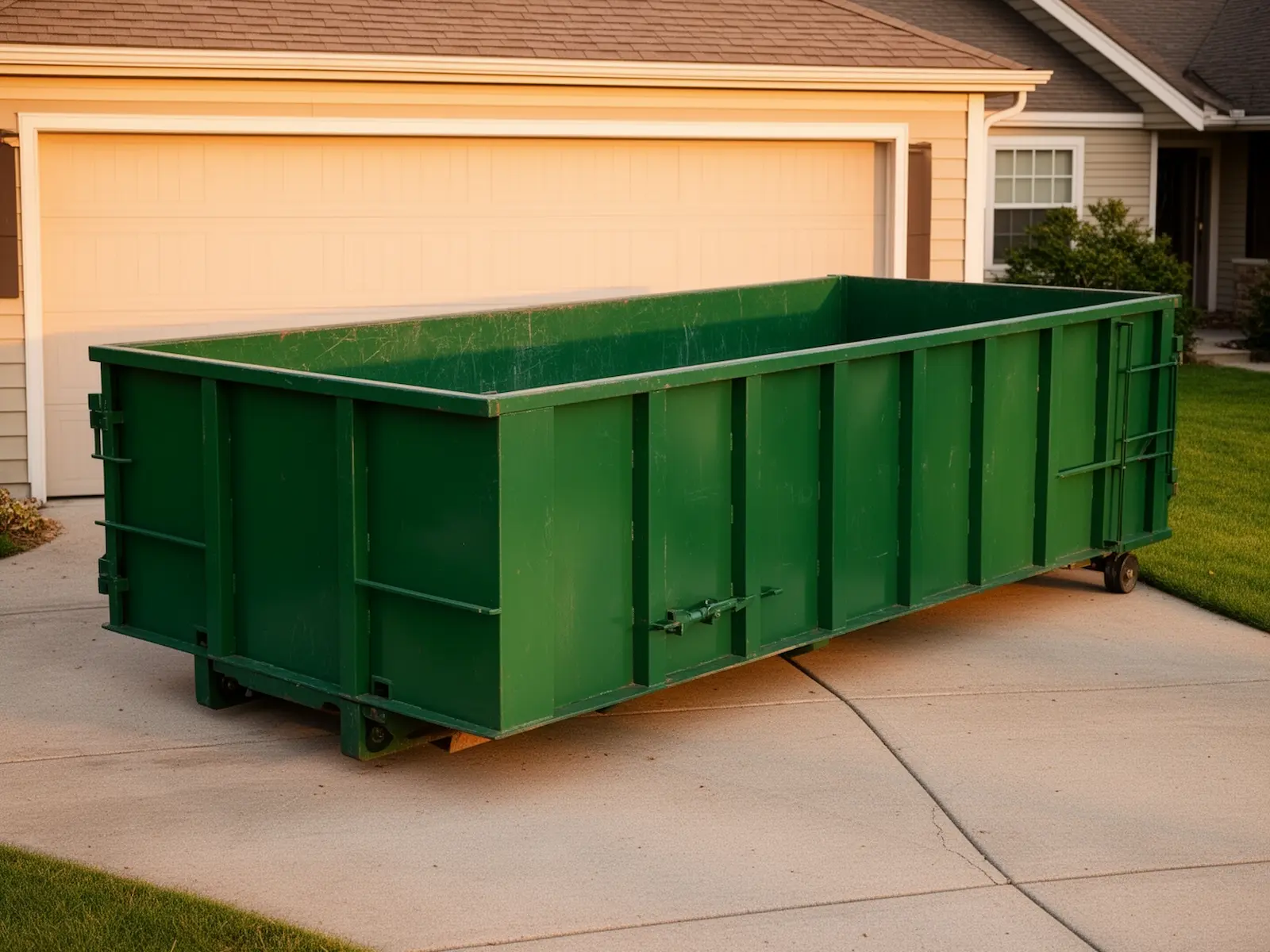 Roll-off dumpster from Sage Meadows Dumpster Solutions in Hamburg, NY